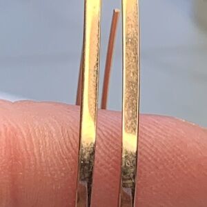 14K Gold Hoop Earrings! Perfect shape no dents! Stunning by Lana Jewelry!🩷🩷